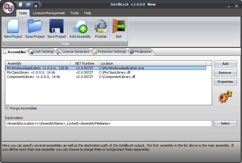 Open Inetloc File IntelliLock - Screenshots